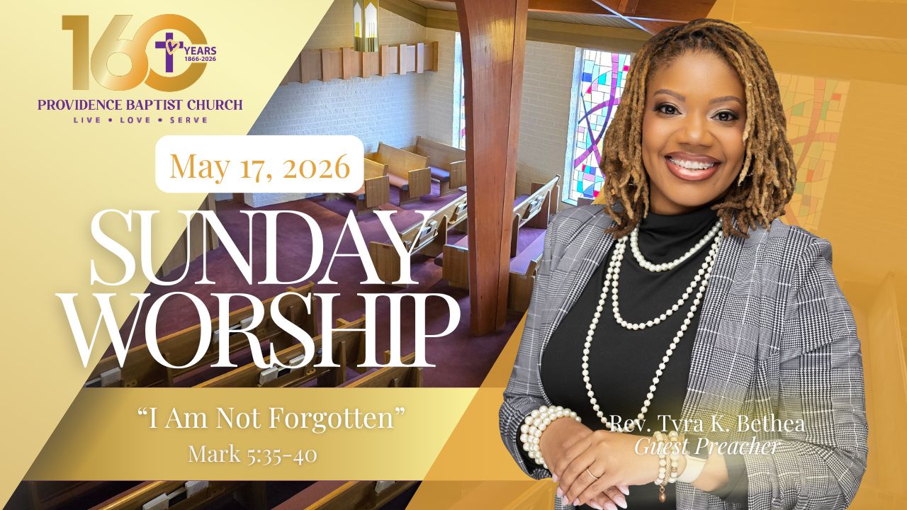 Rev. Bethea and Title of Sermon